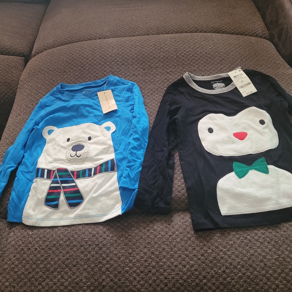 New with tags long sleeve tee 3t boys/girls